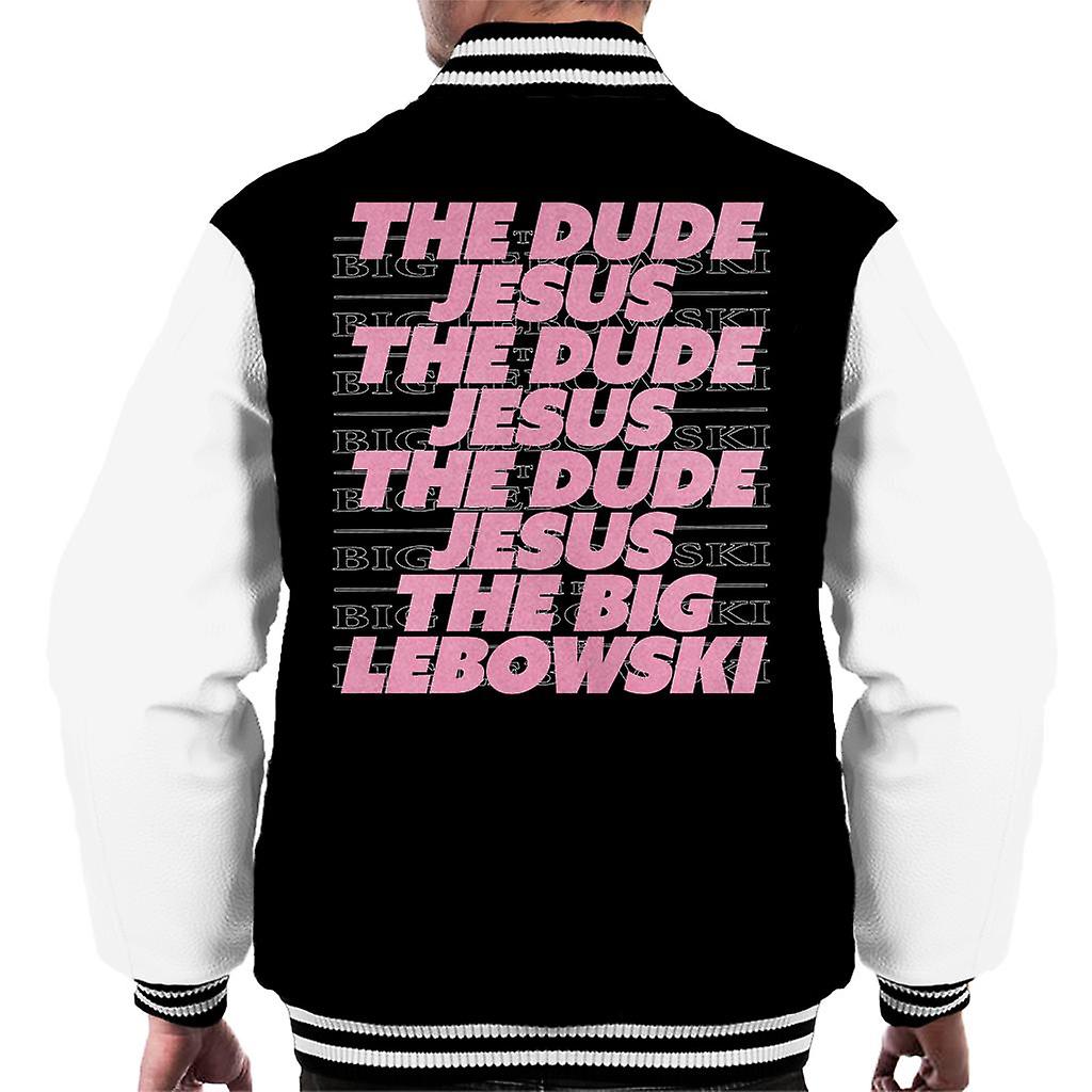 The Big Lebowski The Dude Jesus Men's Varsity Jacket