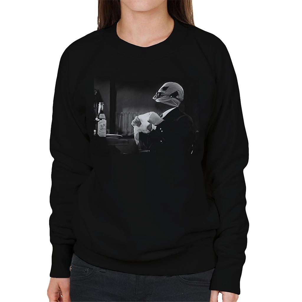 The Invisible Man Using Powers Women's Sweatshirt