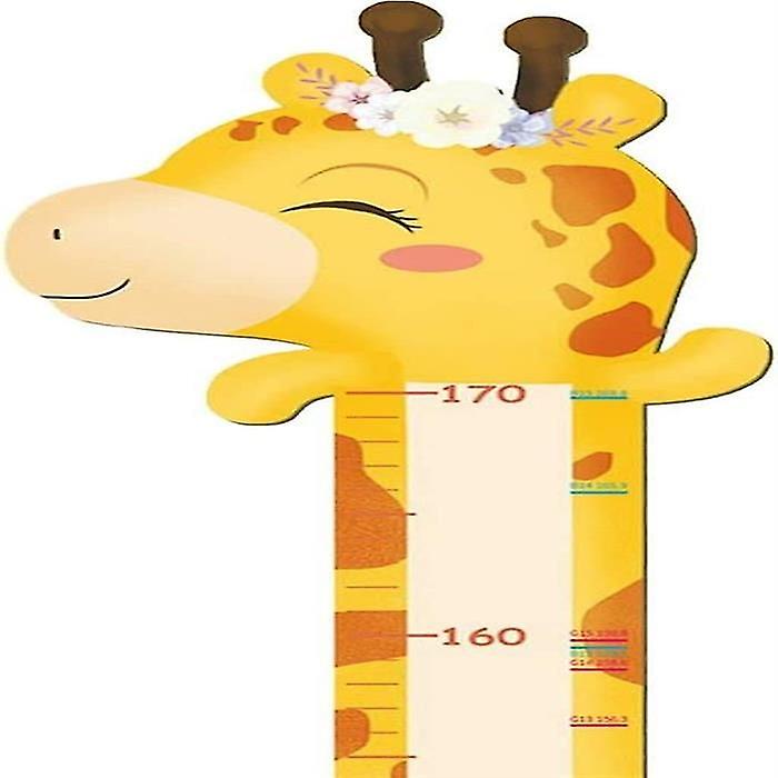 Kids Animal Height Growth Chart with Colorful Measuring Indicator Tape