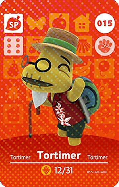 Animal 001 ~ 030 Nfc Card Tag Series 1 Para Ns Switch 3ds Ntag215 New Horizons Hot