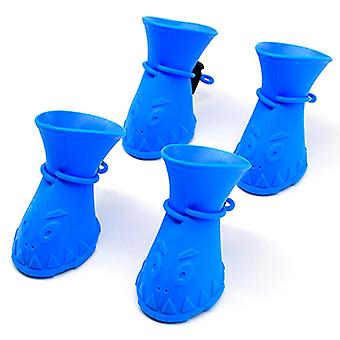 Siliconen Pet Shoe Cover Waterdichte Soft Soled Antislip Pet Boots Pet Paw Protector voor katten en honden