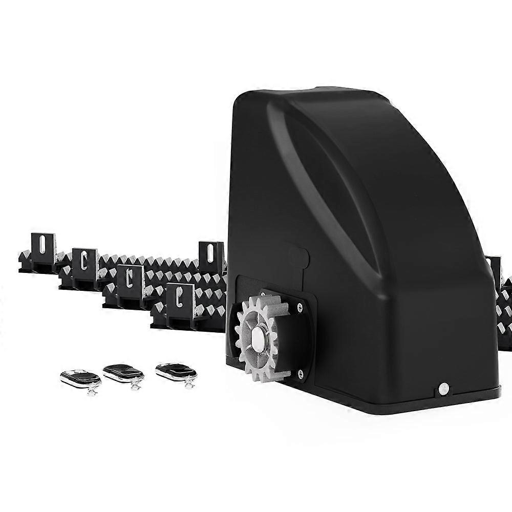 Lockmaster Automatic Sliding Gate Opener Kit Electric 4M 600Kg 3 Control Remotes Gate Openers