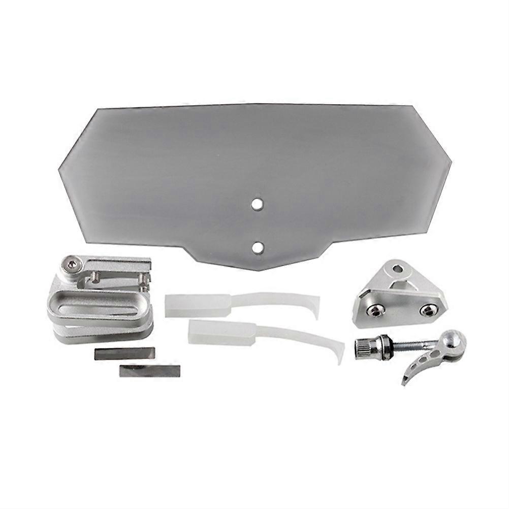 Motorcycle Modified Adjustable Screen Windshield Spoiler Air Deflector Motorcycle Wind Screen Windshield Deflector