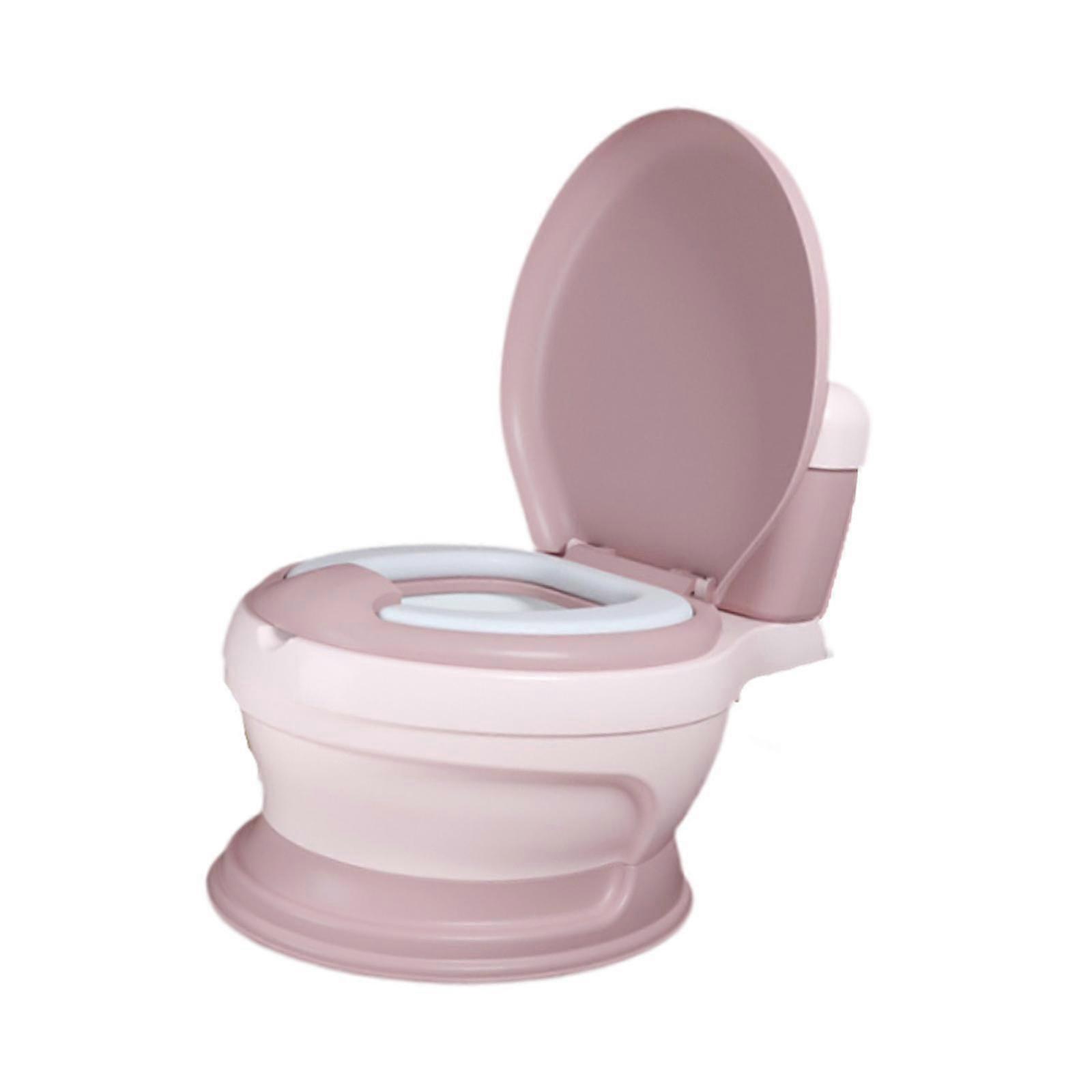Baby Potty Τουαλέτα Συμπαγές μέγεθος Άνετο αφαιρούμενο γιογιό Παιδιά Ηλικίες 0-7 ροζ