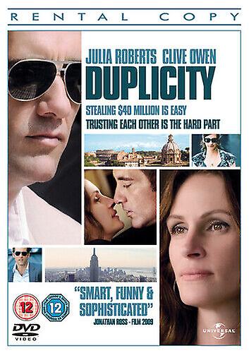 Duplicity DVD (2009) Julia Roberts Gilroy (DIR) cert 12 - Region 2