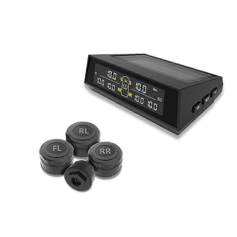 六轮卡车太阳能 Tpms 太阳能轮胎压力监测器 6 轮胎压力检测器