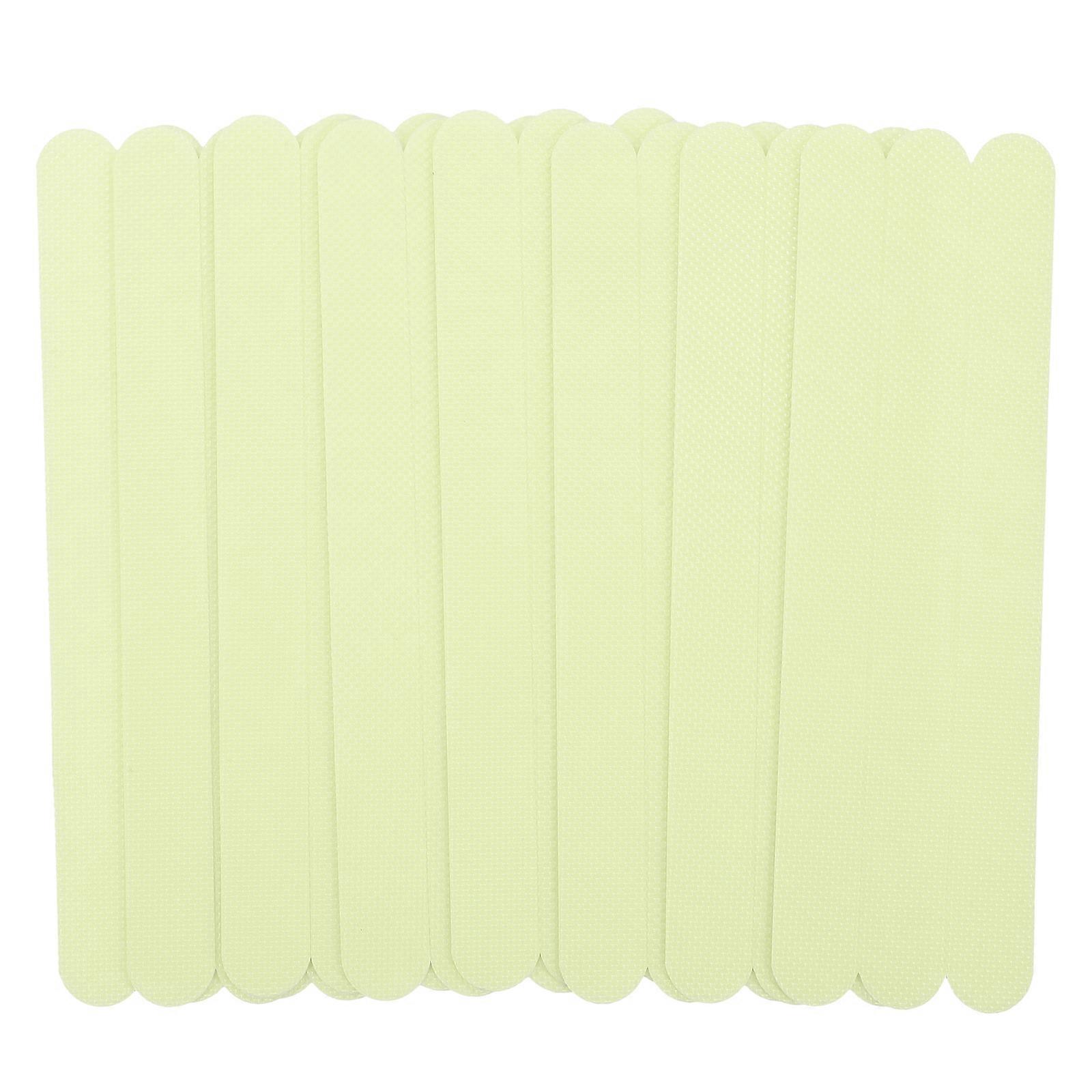 24pcs Anti-slip Strips Safety Shower Stickers Bathtub Glow In The Dark Stickers for Steps Stair