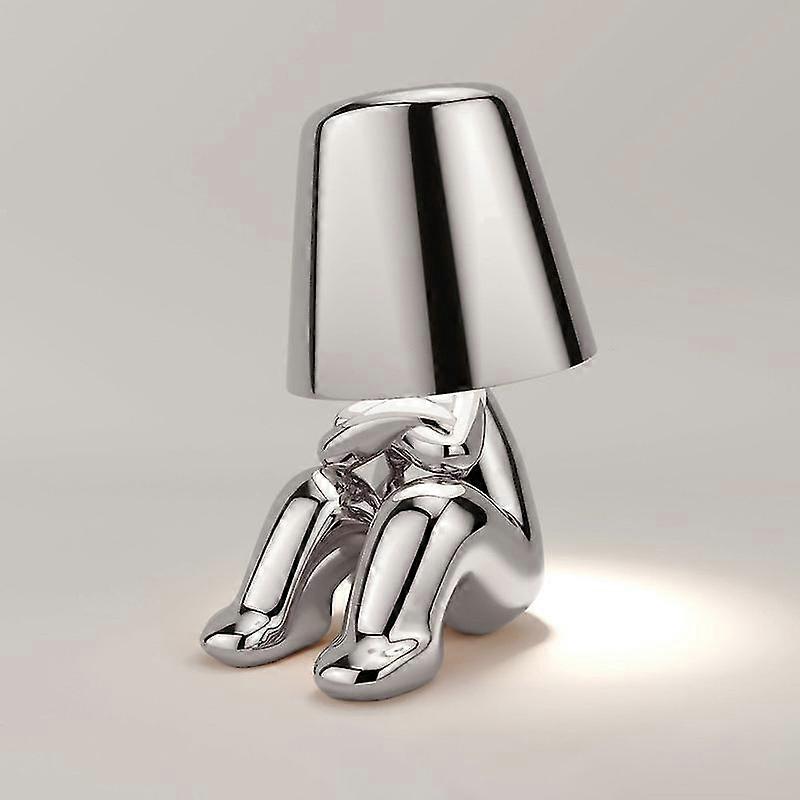 5 styling options thinker lamp collection desktop night light silver