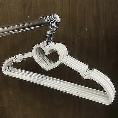 20 Heart-shaped Hangers Clothing Hangers Daily Standards