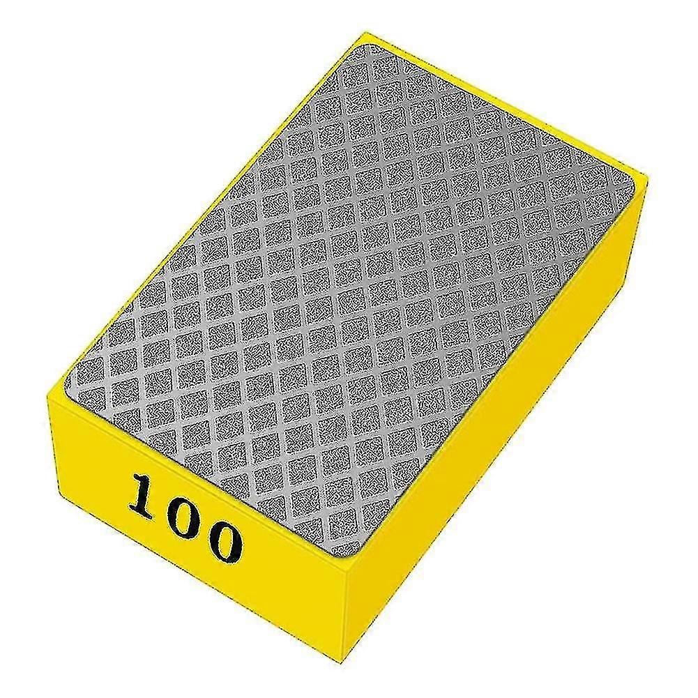 1pcs Diamond Hand Pad Sanding Block Foam Backing Hand- Sanding Block For Sanding Polishing Tile Cer
