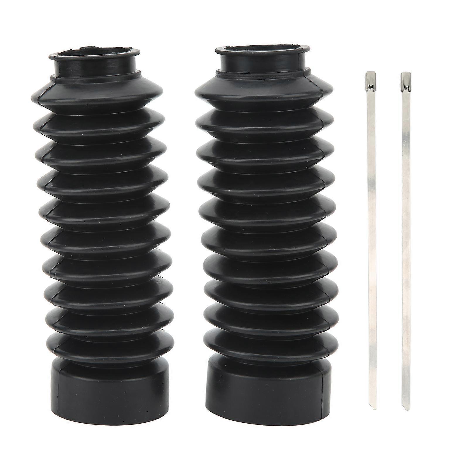 2 Pcs Fork Boot Motorcycle Shock Absorber Protector Covers Replacement for CL400 CB400 CB500 CB400ss