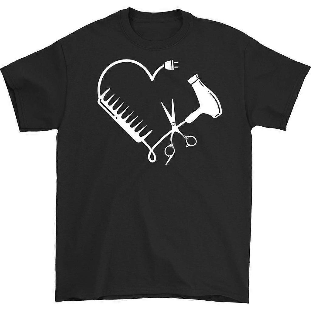 Haidresser Hjerte T-skjorte