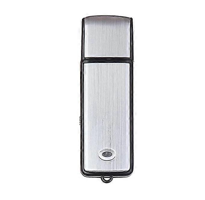 Mini registratore digitale, ricaricabile tramite USB, registratore per la manutenzione delle riunioni su PC-16GB (nero)