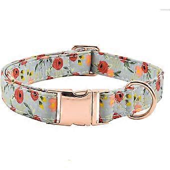 Metal Buckle Dog Collar, Durable Adjustable Dog Collar Soft For Small Medium Large Dogs