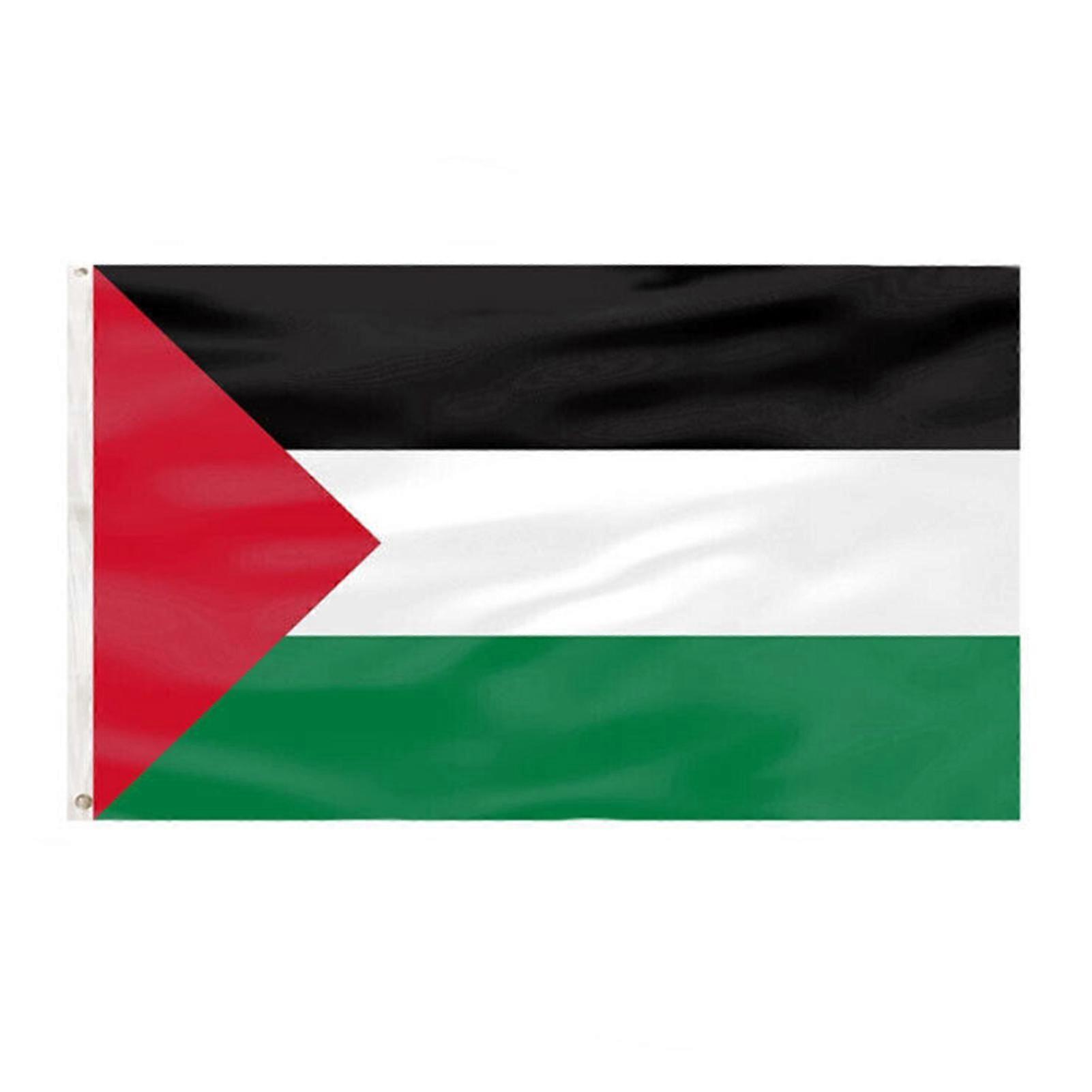 90*150cm Palestine Flag Wrinkle Resistance Nationals Flags for Activities Home Decor
