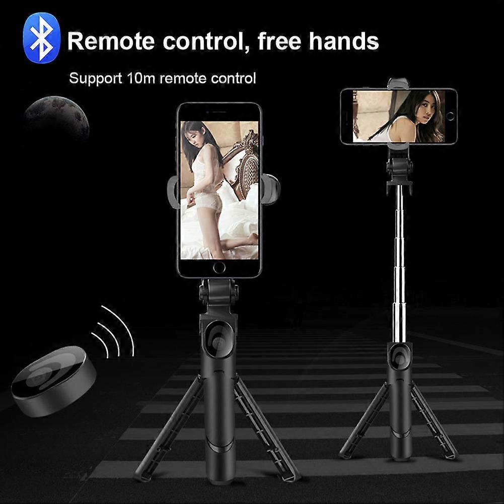 Selfie Stick Tripod Portable 360 Degree Rotation With Bluetooth Remote For Mobile Phone