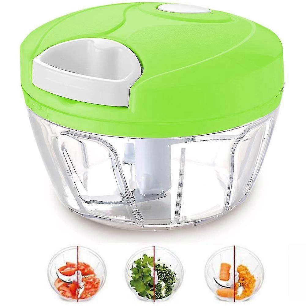 Manual Food Chopper For Vegetable Fruits Nuts Onions Chopper Hand Pull Mincer Blender Mixer Food Processor