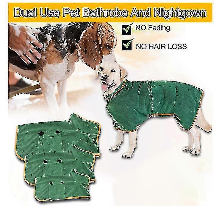 犬 バスローブタオル ペット 犬服 タオルリング 乾燥 バスローブコート 子犬 ウォーマー アパレル