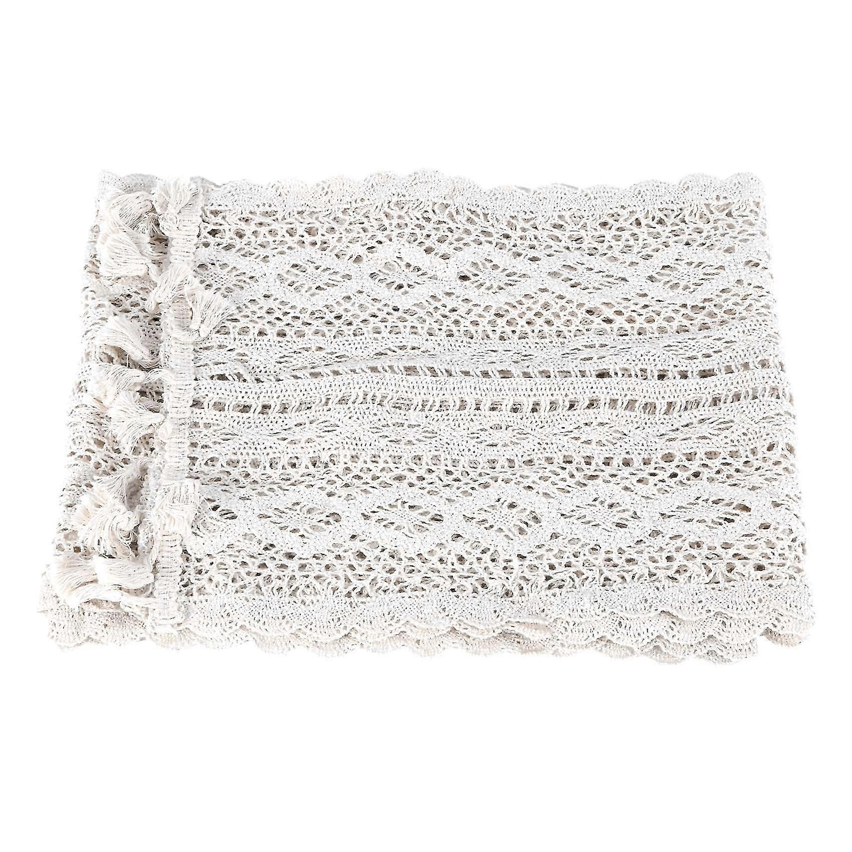 Macrame Table Runner,cotton Crochet Vintage Table Runner With Tassels,for Wedding Dining Table,bohem