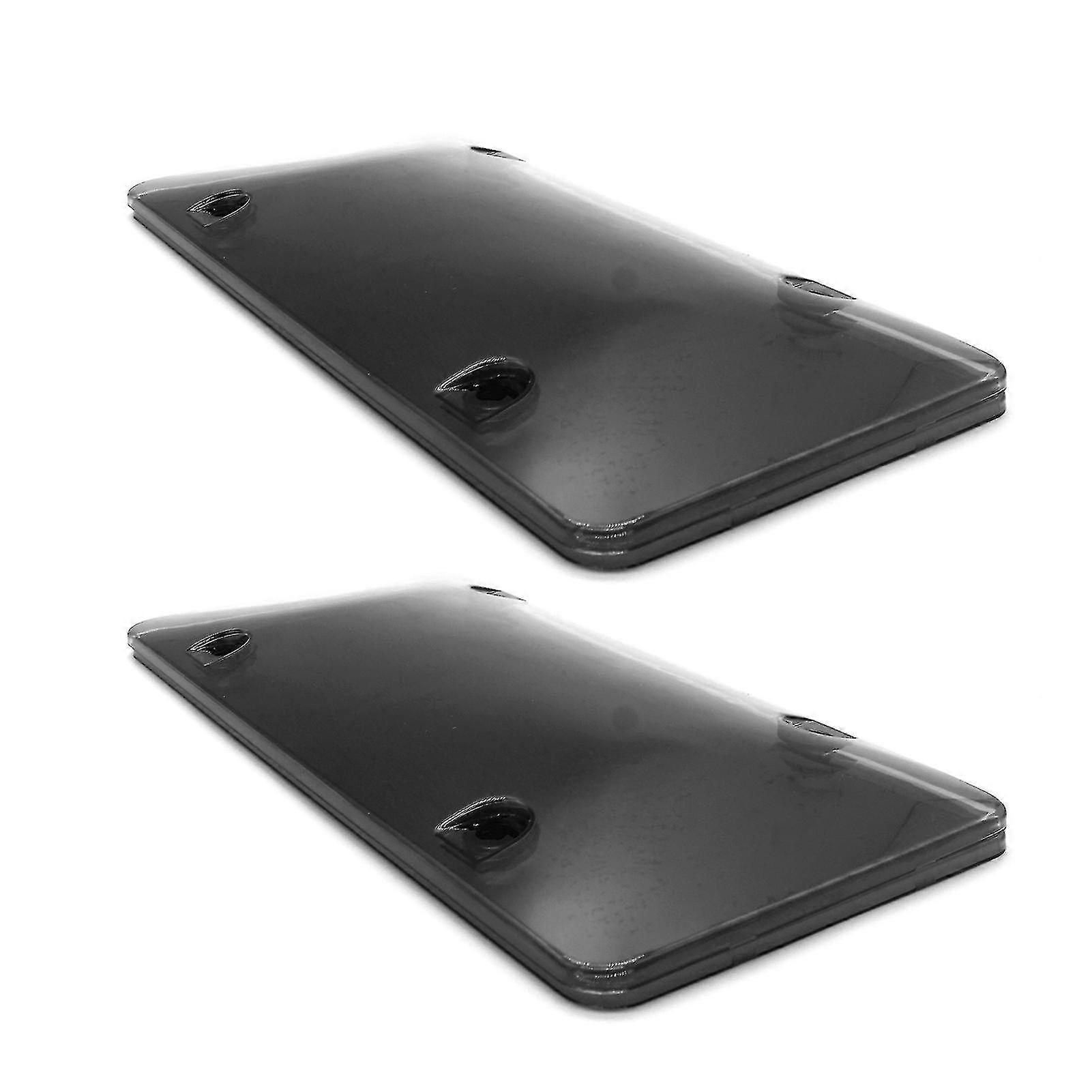 2 Pcs License Plate Shields