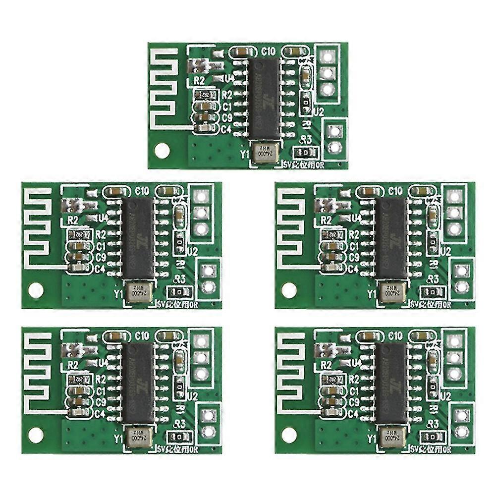 5 Pcs Ca-6928 Bluetooth Audio Module Led 3.3v-8v Audio Digital Audio Amplifier Module Board