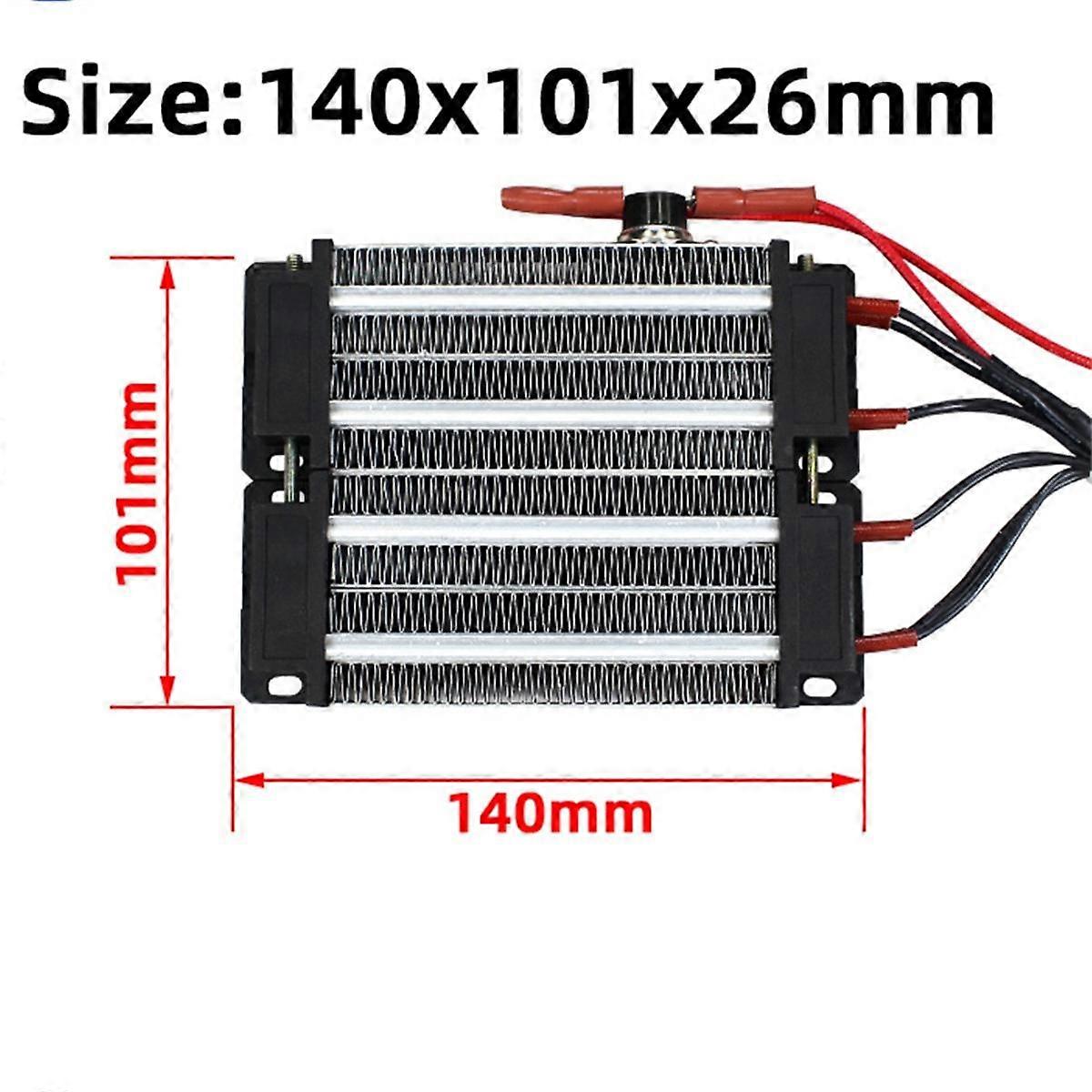 AC DC 220V 1000W Insulated PTC Ceramic Air Heater Electric Heater Parts 220V Heating Resistance Tem