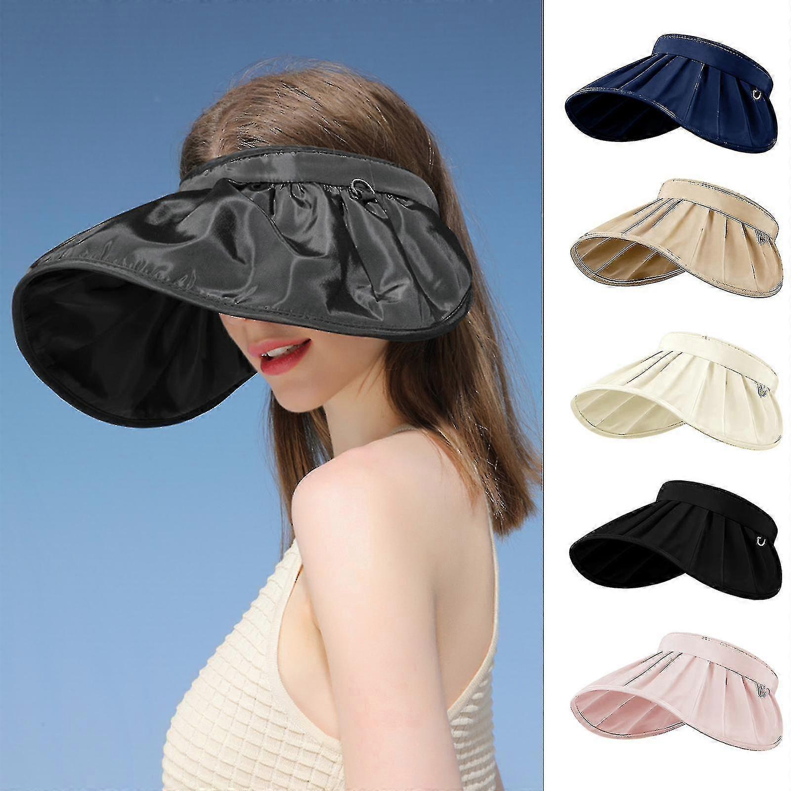 Sunscreen Headband Shell Hat Breathable Empty Top Hat For Outdoor Activities