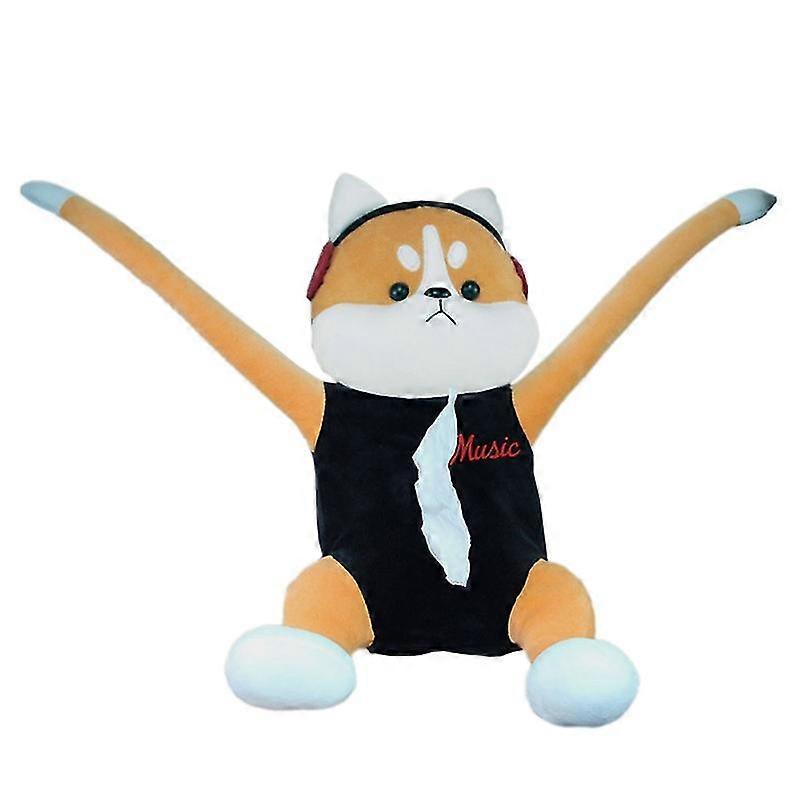 شنقا أفخم حالة لتخزين مشبك المناديل الورقية مباشرة جبل حزام مرن 1 قطعةأصفر