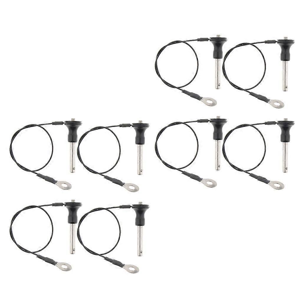 8x Metal Ball Lock Quick Release Pin Push Button Fine Finish 6mm-25mm