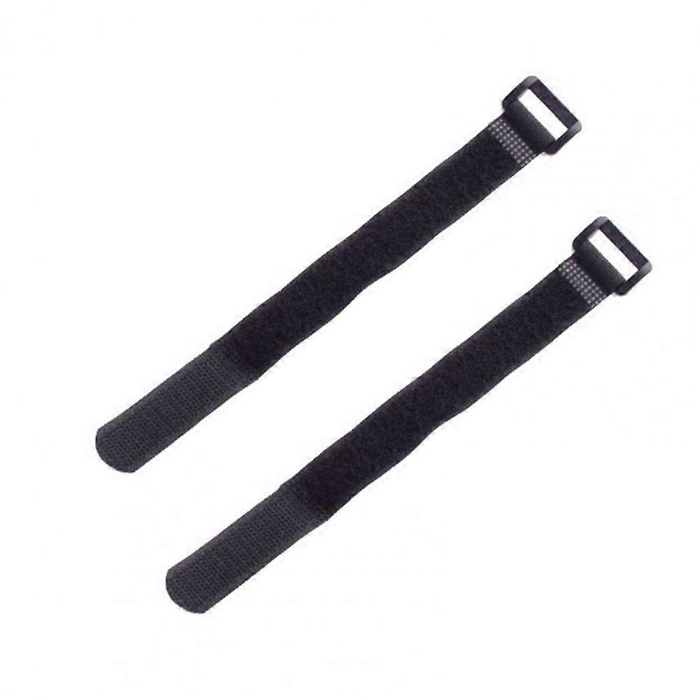 2Pcs Bike Tie Straps Fine Workmanship Pump Holder Ties Solid Universal High Strength Hook and Loop Strap for Cycling