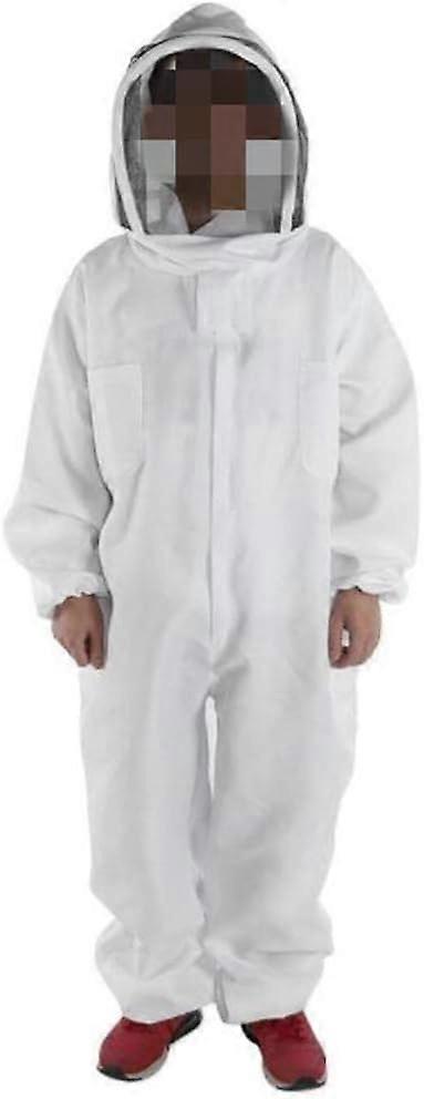 Professional Cotton Child Beekeeping Coverall #-4