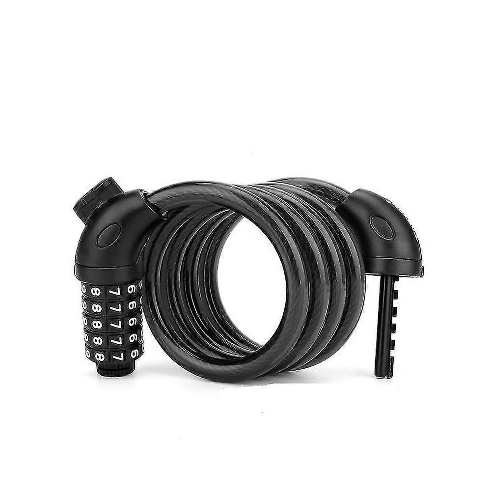 Bicycle Wire Lock 4ft High Security 5 Digit Combination