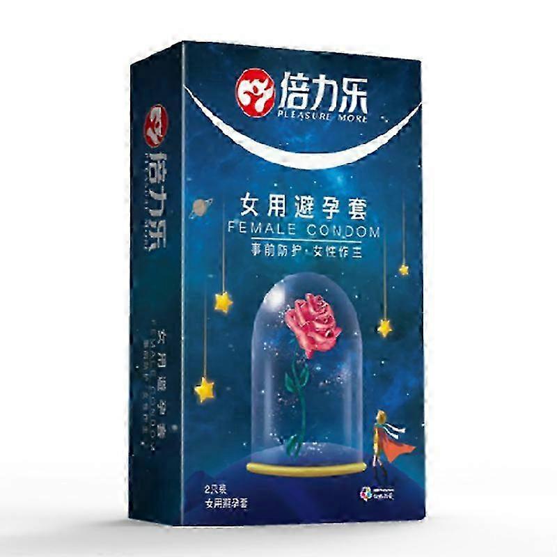 2pcs Female Condoms Adult Sensitive Orgasm Latex Stimulate Condom For Women Sexy Accessories