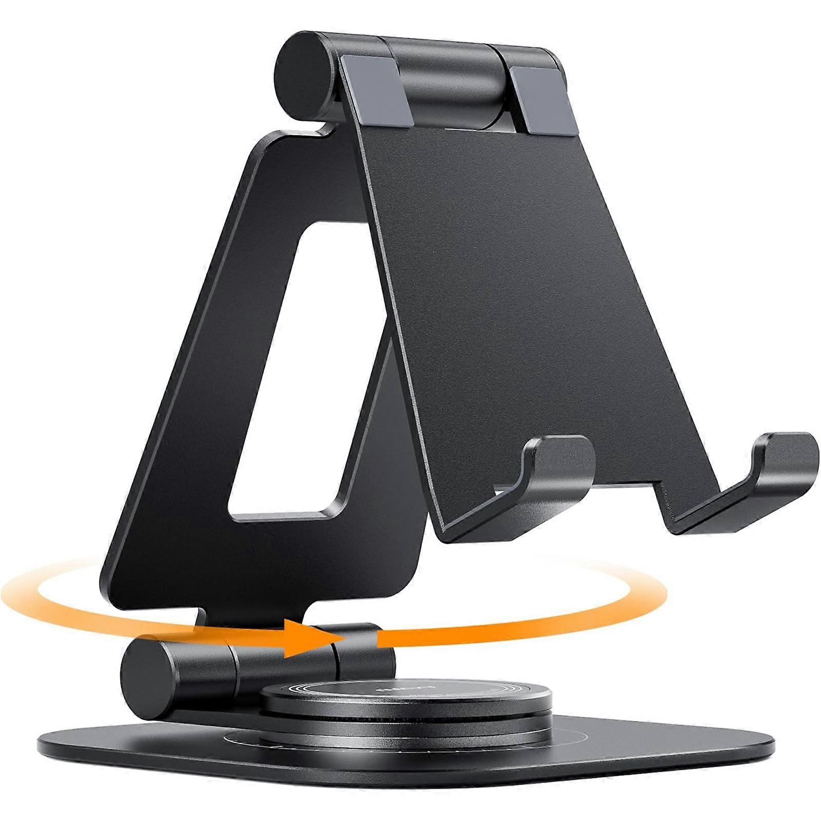 Foldable Tablet Stand Multi Angle Tablet Support Aluminum Desktop Phone Holder,100% New