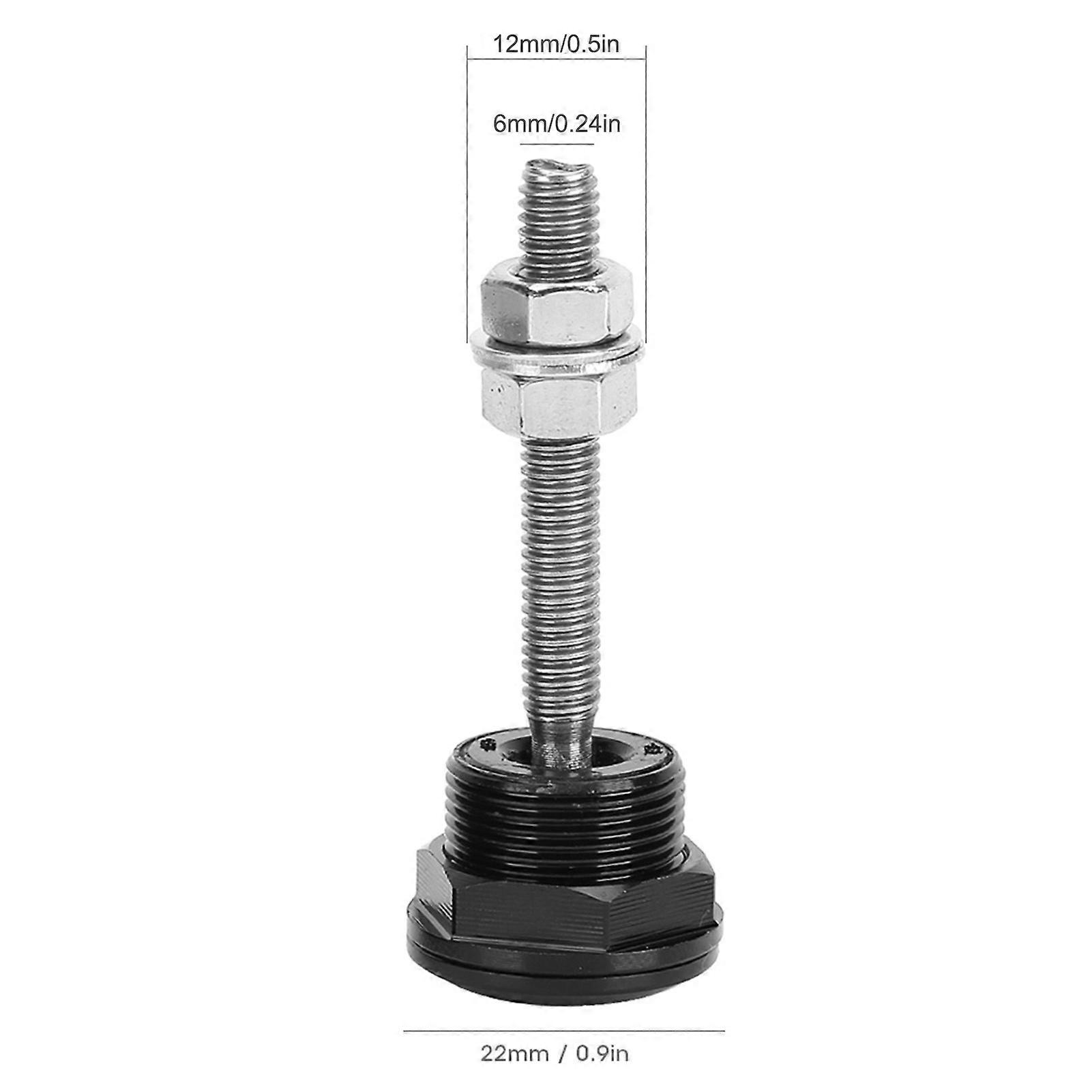 2pcs 22/32mm Universal Push Button Billet Hood Pins Lock Clip Hood Pin Bonnet Lock Quick Release Push Button Bumper Clip Latches