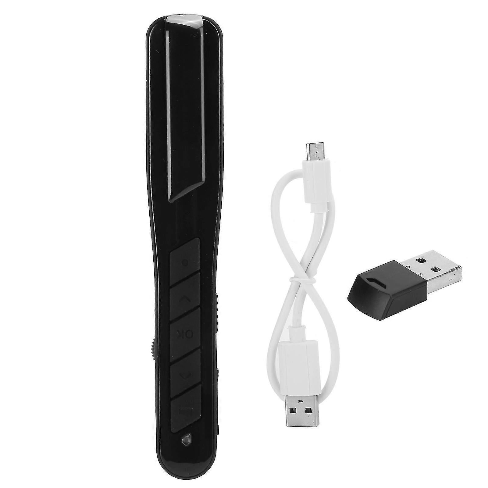 Drahtlose Fernbedienung PowerPoint-Präsentation Clicker Presenter Pen 2,4 GHz USB-Empfänger