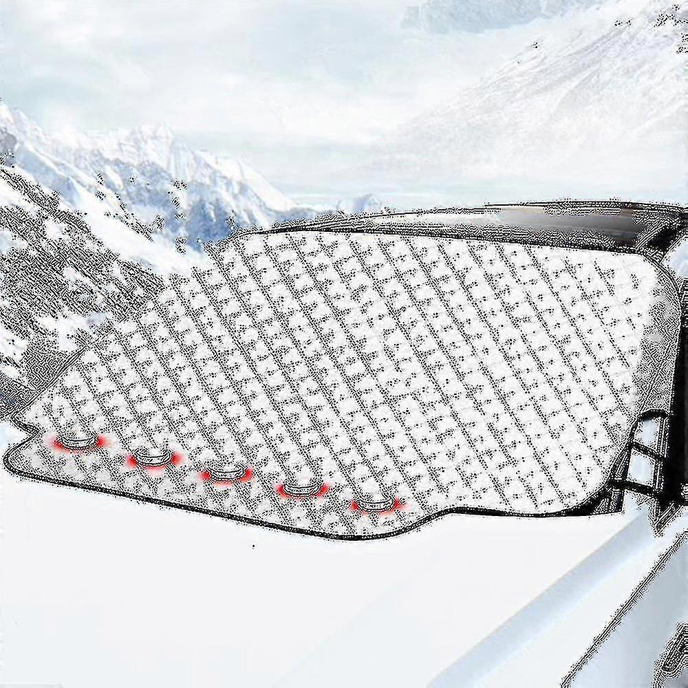 Winter Car Windshield Snow Cover Multi Purpose Auto Sun Shade Front Windscreen Protection