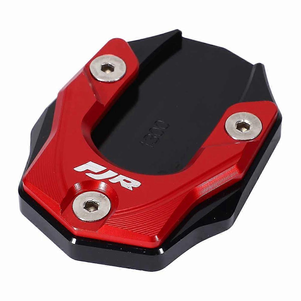 Motorcycle Kickstand Pad for FJR1300 FJR 1300 2001-2019 Side Stand Plate Extension Pad Red