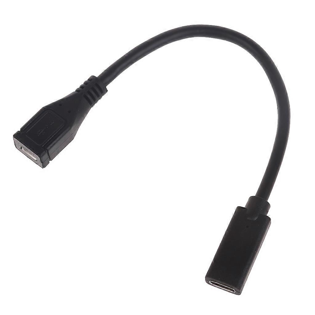 40W Type-C to Micro USB Adapter Support Quick Charging and Data Sync 480Mbps