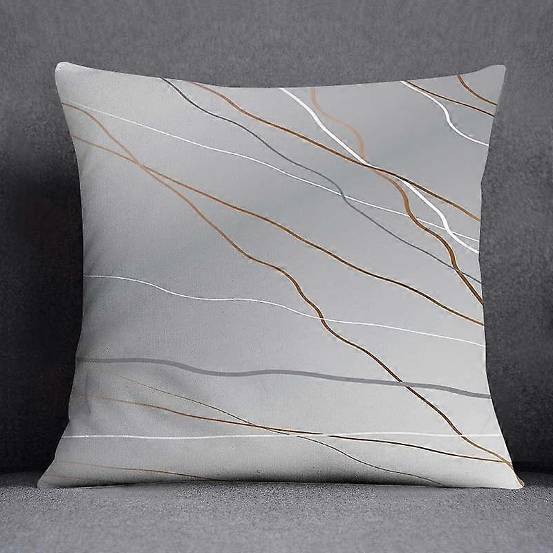 Pillowcase Square Pattern Style-1303 Bedroom Sofa Car Cushion Cover Pillowcase