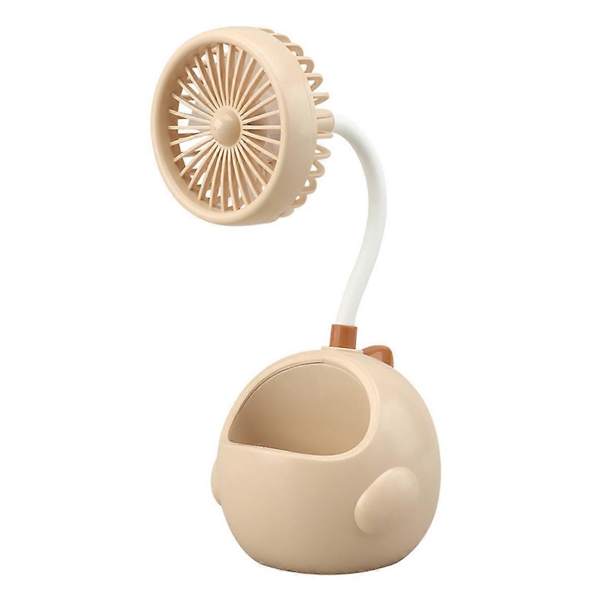USB Rechargeable Fan Mini Desktop Fan Adjustable for Indoor Outdoor Office Travel