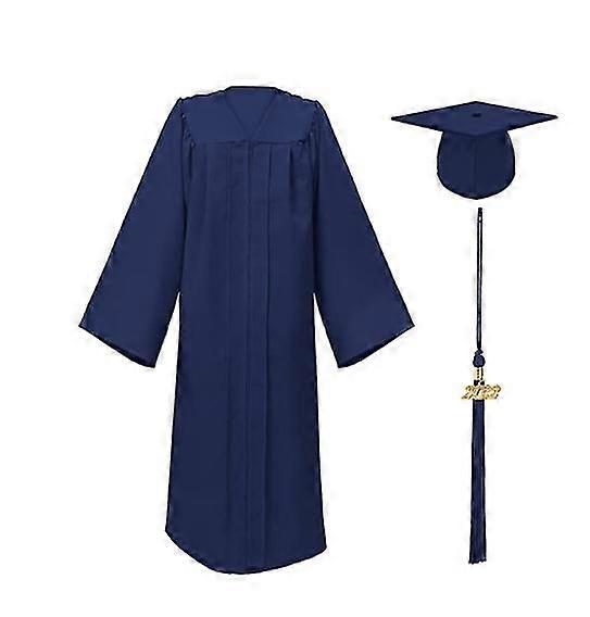 Graduation Cap And Gown Tassel Set For Adults With 2022 Year