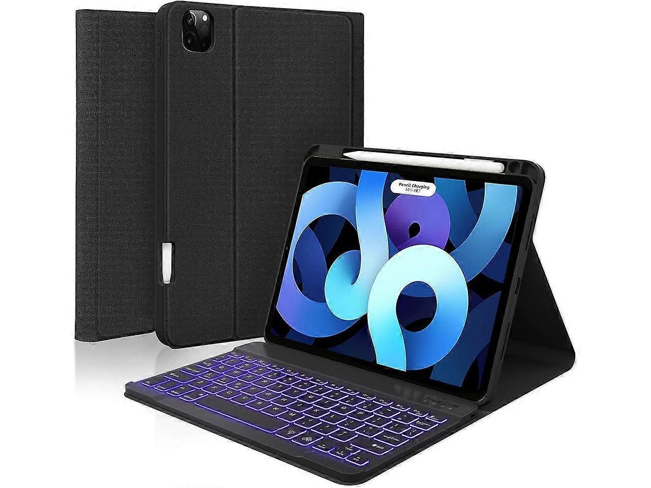 Keyboard Case for iPad Air 5th/4th Gen 10.9 inch 2022/2020, iPad Pro 11 inch 4th 3rd 2nd 1st Gen 2022/2021/2020/2018, Detachable Wireless Backlit Magn
