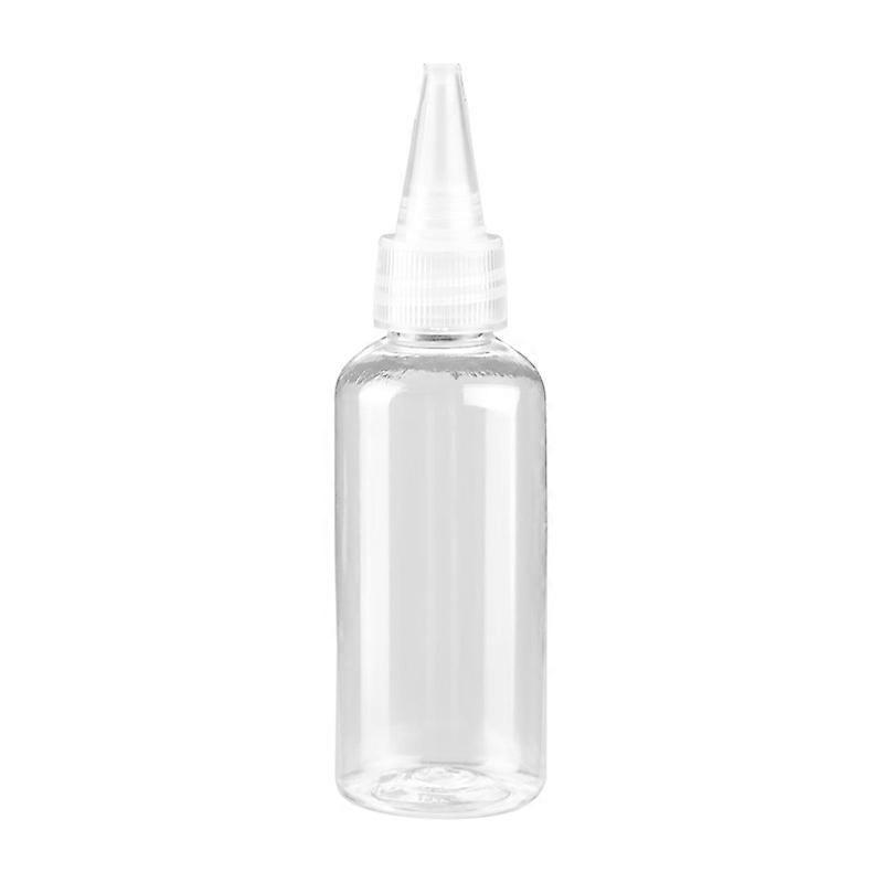 10 Pieces Plastic Squeeze Bottles(5 Pieces 100ML, 5 Pieces 60ML), Small Condiment Bottles, for Seasoning, Paint, Crafts, with Funnels, Labels