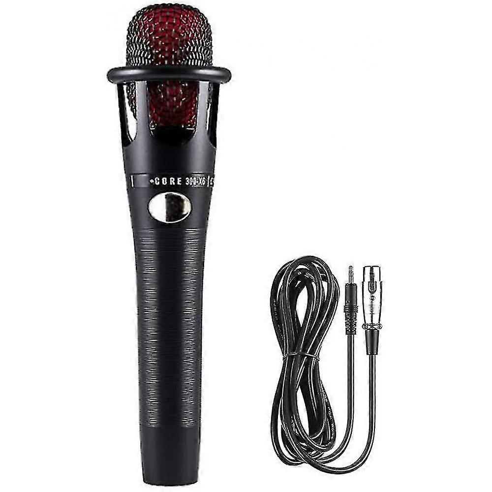 Handheld Condenser Microphone Cardioid Pickup Pattern With Audio Cable RTG