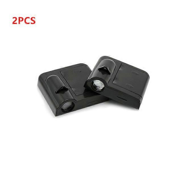 2pcs Led Car Door Logo Light HD Laser Welcome Lamps For Tamiya Scania R620 R470 Laser Courtesy Ghost Shadow Lamps Interior