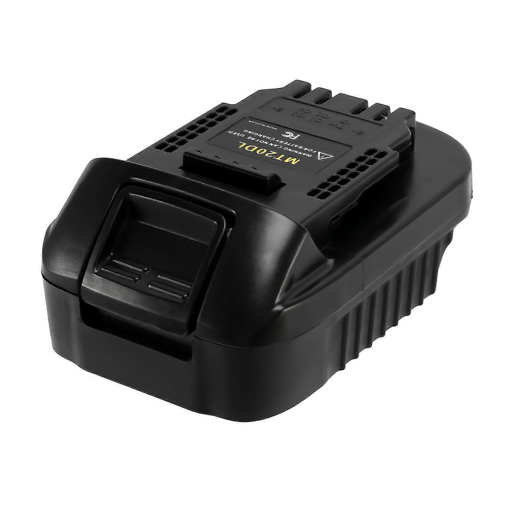 محول بطارية xjMt20dl متوافق مع ماكيتا 18 فولت متوافق مع بطارية ديوالت 18 فولت 20 فولت