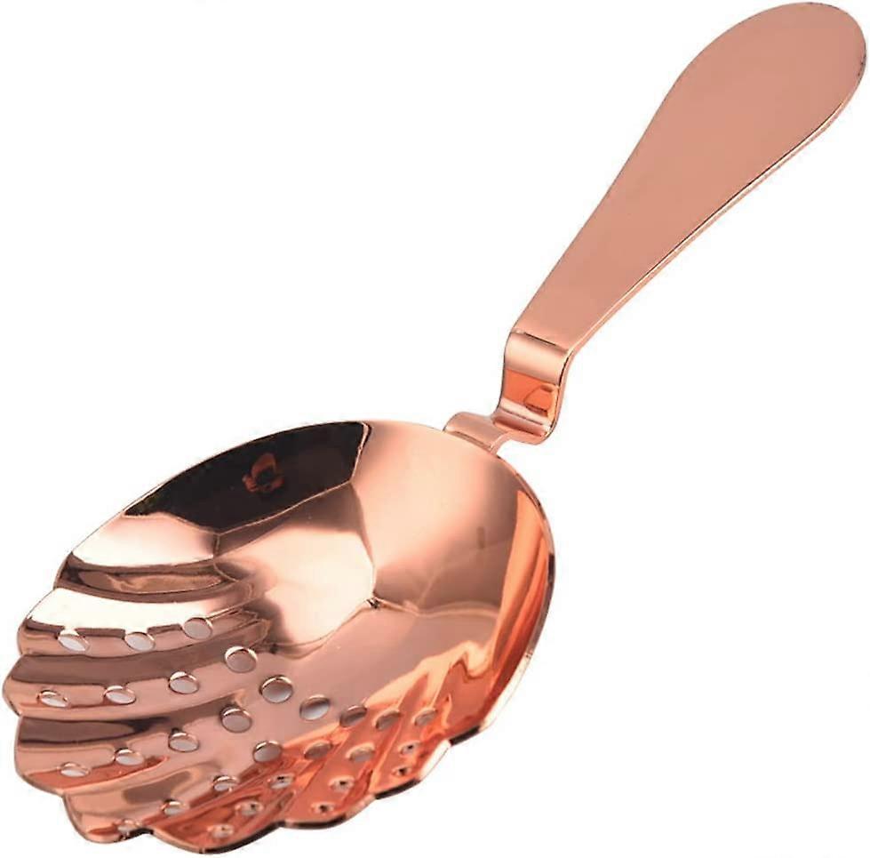 Cocktail Strainer Shell-shaped Ice Filter Stainless Steel Accessories Tools Fruit Separator Filter