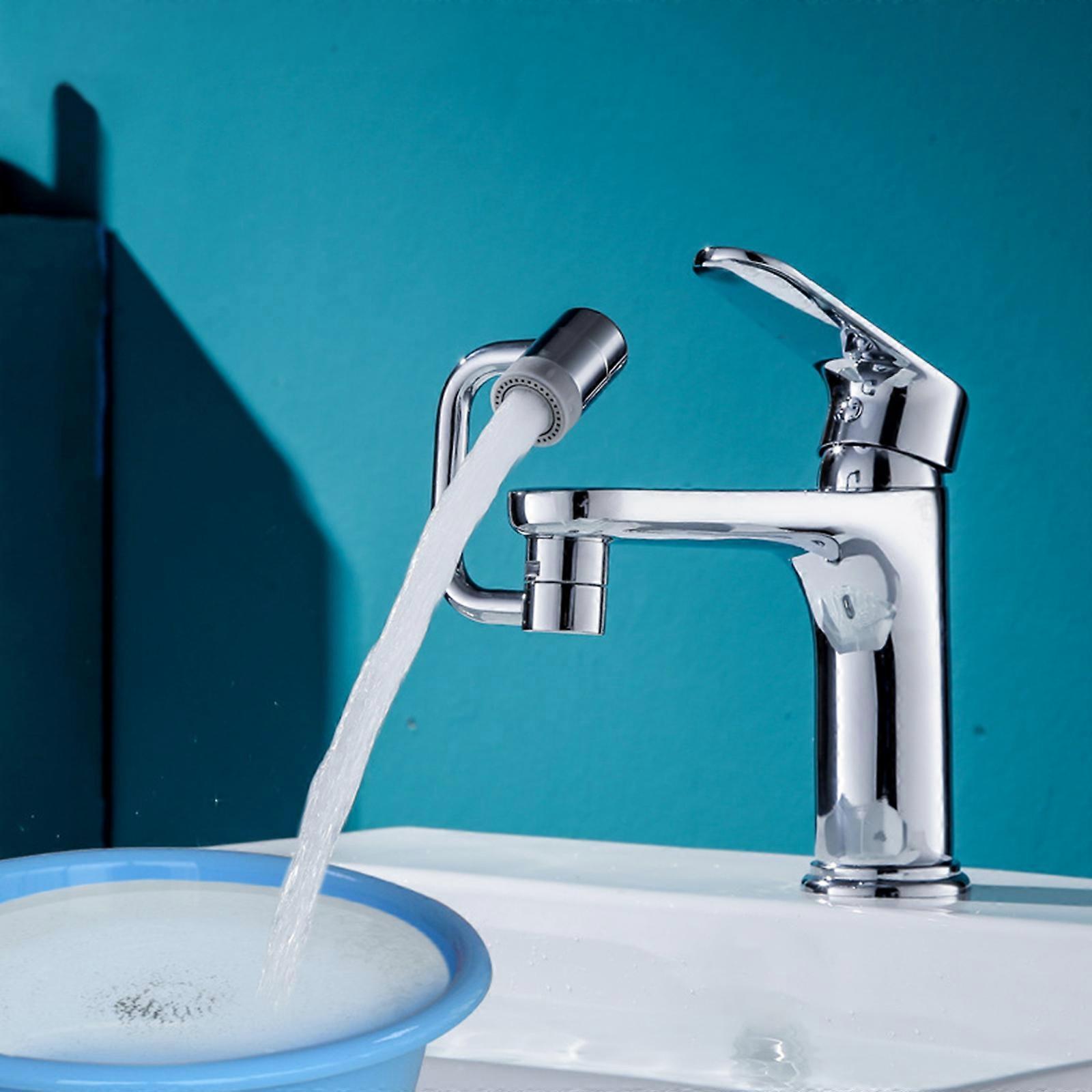 Universal 1080 Swivel Extension Faucet Aerator Rotate Robotic Arm Tap Extender Foldable Kitchen Sink Faucet