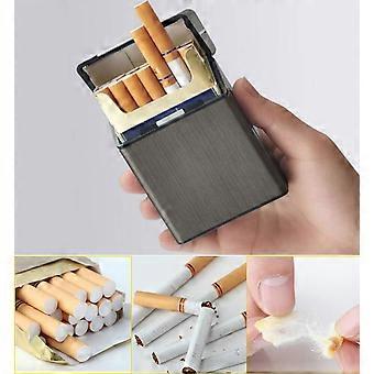 aluminum flip top cigarette case Metal 18-20 Capacity Magnetic Portable TIE-DailyNec 3 Pcs Aluminum Cigarette